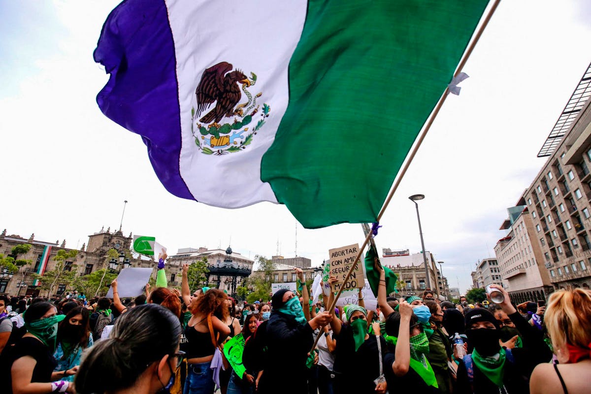 Des milliers de manifestants étaient réunis ce mercredi à Guadalajara pour soutenir la légalisation de l’avortement.