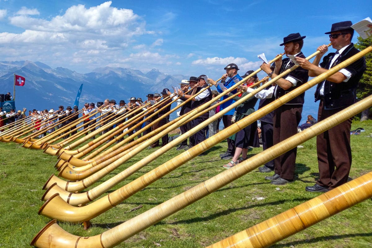 Le Festival international de cor des Alpes s’est déroulé sur les hauts de Nendaz.