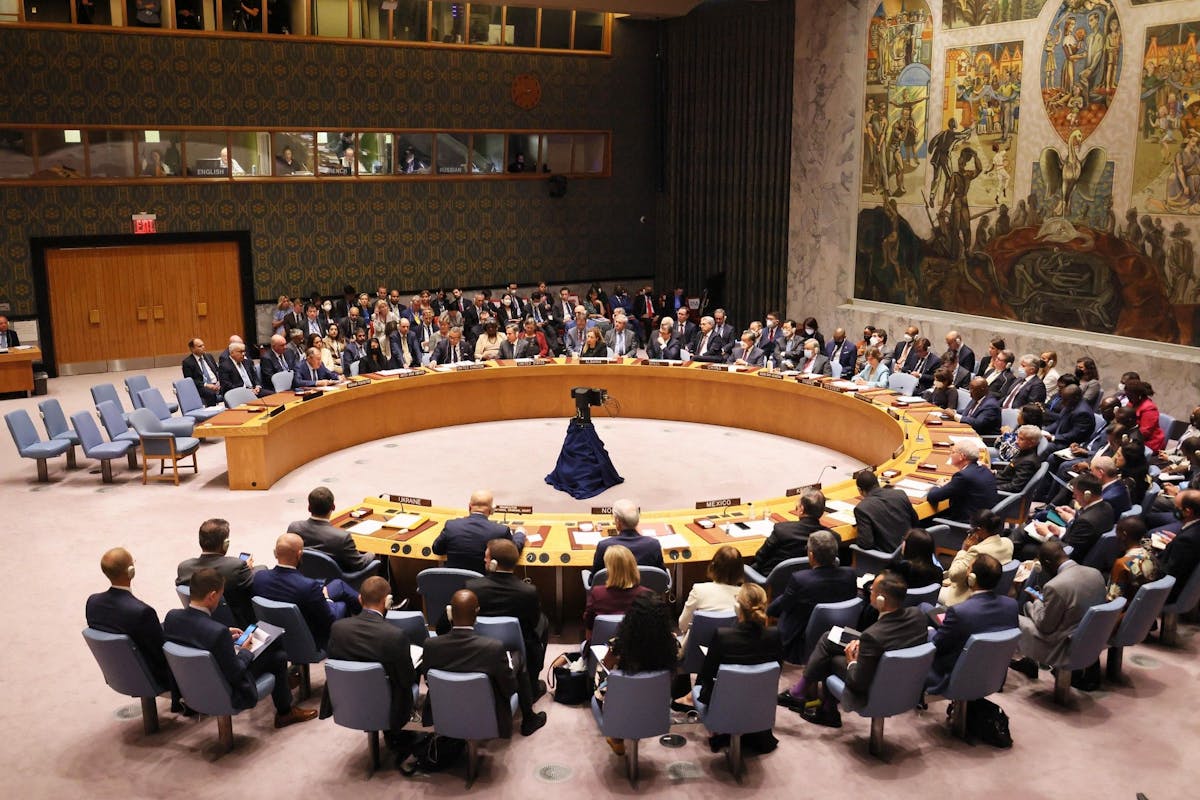 Avant l’assemblée générale, le secrétaire général de l’ONU Antonio Guterres, «profondément choqué», a dénoncé les bombardements russes. (Image d’illustration)