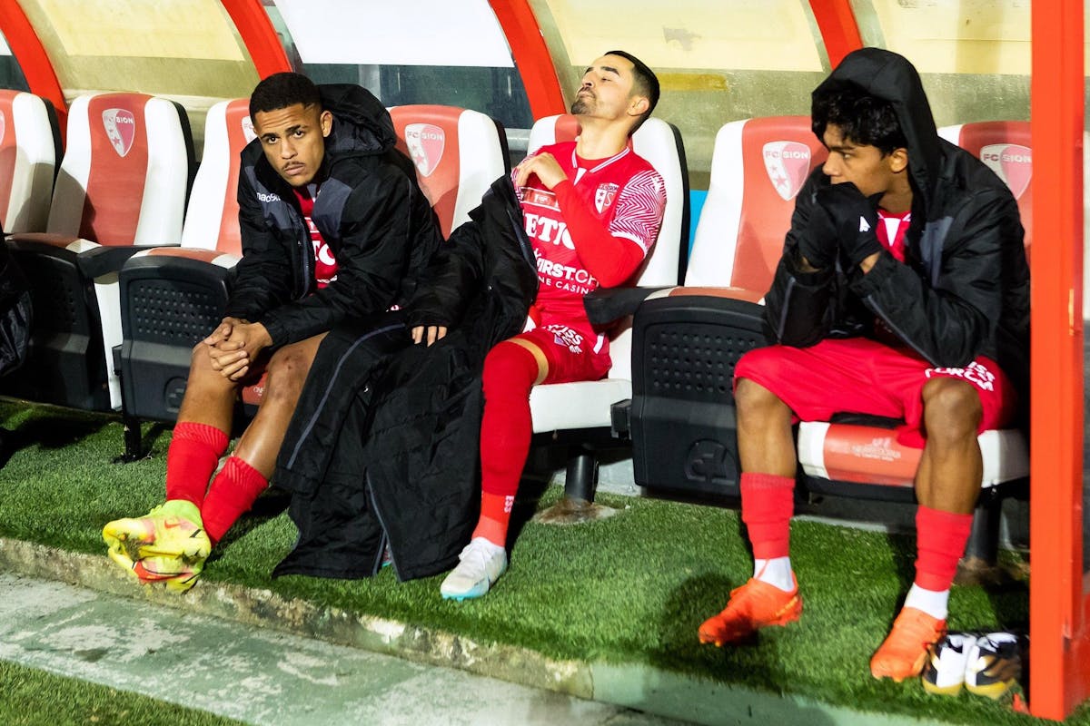 Cleilton Itaitinga, Musa Araz et Baltazar Costa dépités et symboles d’un FC Sion incapable de relever la tête.