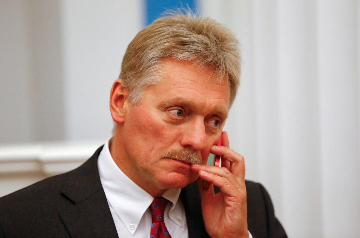 Dmitri Peskov est le porte-parole du Kremlin.