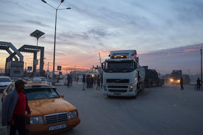 248 camions d'aide humanitaire sont arrivés dans l'enclave
