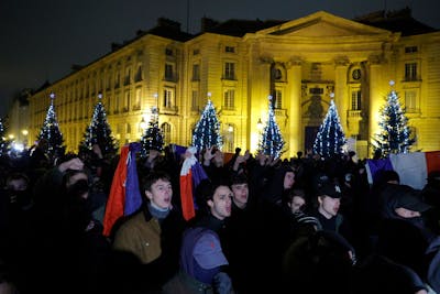Un rassemblement d'ultradroite à Paris a réuni 200 personnes