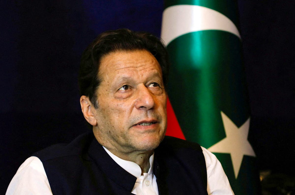 Imran Khan, ex-Premier ministre pakistanais.