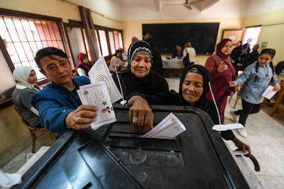 Les Égyptiens aux urnes pour une présidentielle déjà acquise à Sissi