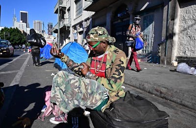 Los Angeles, capitale des sans-abri en pleine urgence