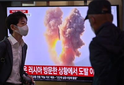 Pyongyang a réalisé un tir de «missile balistique non identifié»