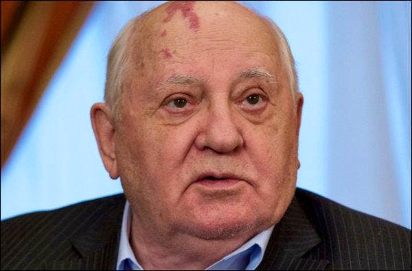 Spricht von «schmutzigen Spielen» der Schweizer Green-Cross-Führung: Der letzte Präsident der Sowjetunion, Michail Gorbatschow. (Archiv)