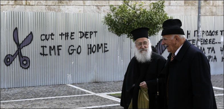 Darf Griechenland die Zurückzahlung seiner Schulden verweigern? Eine völkerrechtliche Doktrin böte die entsprechende Grundlage.