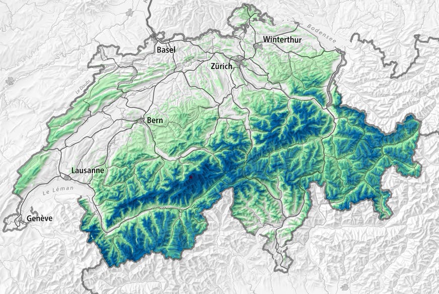 Hochwassergefahr: Schneeschmelze und viel Regen in der Schweiz - 20 Minuten