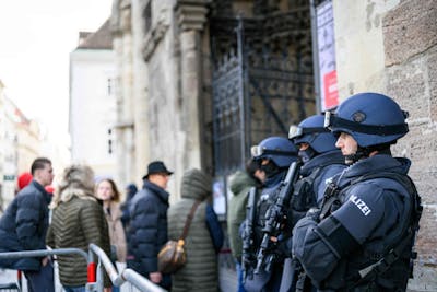 La police viennoise sur le qui-vive autour des églises et marchés de Noël