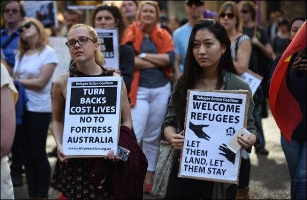 Le Haut commissariat aux réfugiés a accusé les autorités australiennes de mettre en danger la vie des migrants dans les camps de Nauru et Manus. (Photo d'archives)