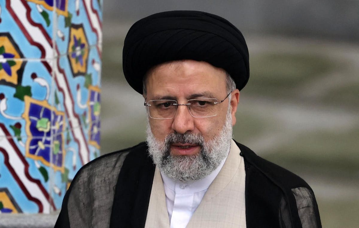 Ebrahim Raïssi, le nouveau président iranien élu au premier tour de l’élection présidentielle de vendredi.