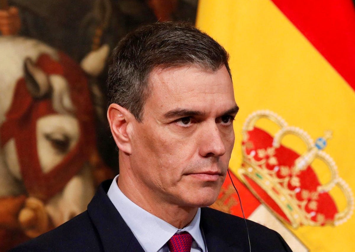 Le Premier ministre espagnol, le socialiste Pedro Sanchez.