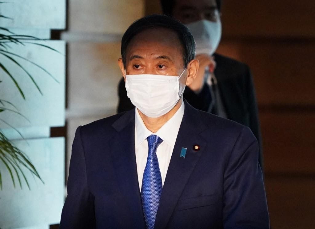 Le Premier ministre japonais Yoshihide Suga  a convoqué des réunions d’experts jeudi et vendredi pour se pencher sur le nombre croissant d’infections.