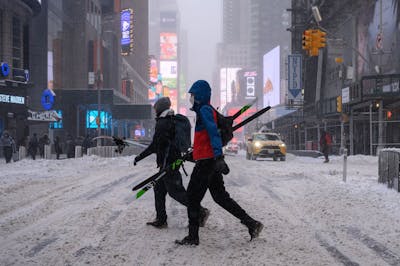 New York et Boston placés en alerte à la tempête hivernale