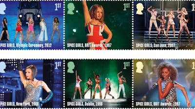 Les Spice Girls sont timbrées par Royal Mail