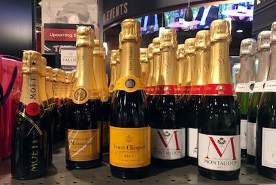 Les ventes de champagne ont marqué le pas l'an passé