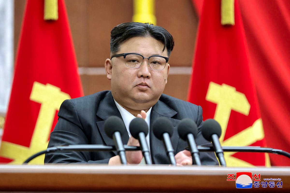 Image d’archive de Kim Jong Un.
