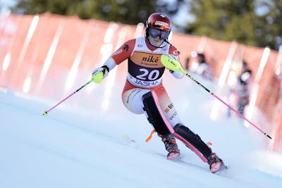 Mélanie Meillard troisième après la 1re manche du slalom de Jasna