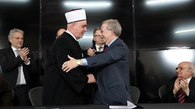 Une «initiative judéo-musulmane pour la paix» signée à Srebrenica