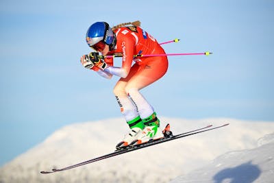 Fanny Smith termine deuxième de l'épreuve de St-Moritz