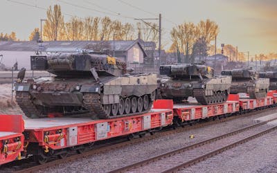 Neuf premiers chars Leopard exportés en Allemagne