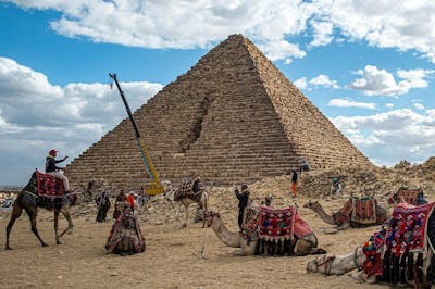 L'Égypte met en suspens sa rénovation de la pyramide de Mykérinos