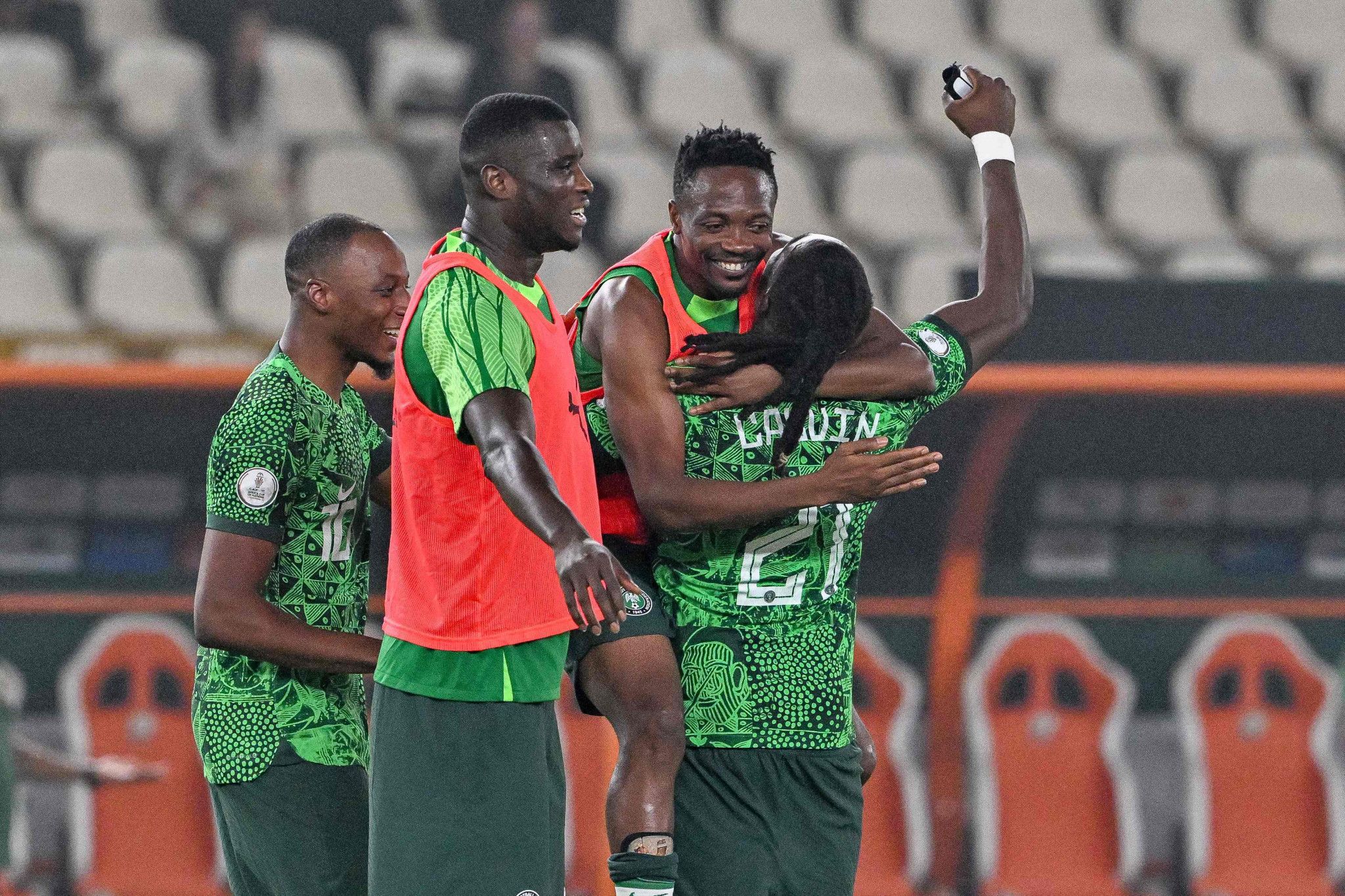 Le Nigeria en finale de la CAN après les tirs au but