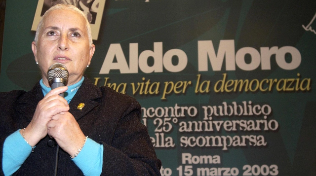 La fille aînée d'Aldo Moro s'est éteinte à 77 ans