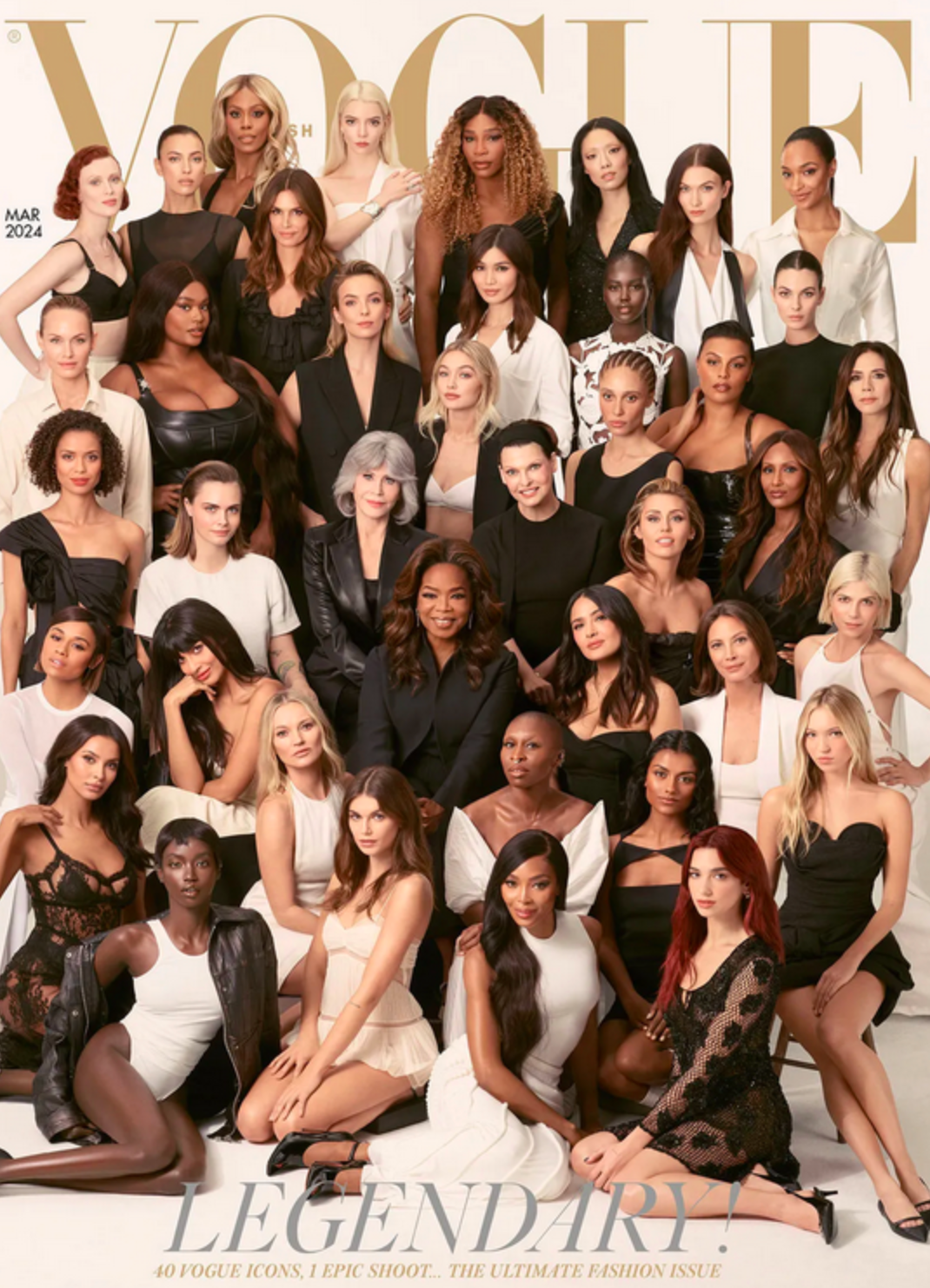 Quarante célébrités en «cover» de Vogue pour dire «au revoir»