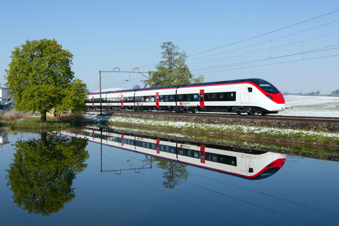 Cinq nouveaux trains Giruno pour les CFF