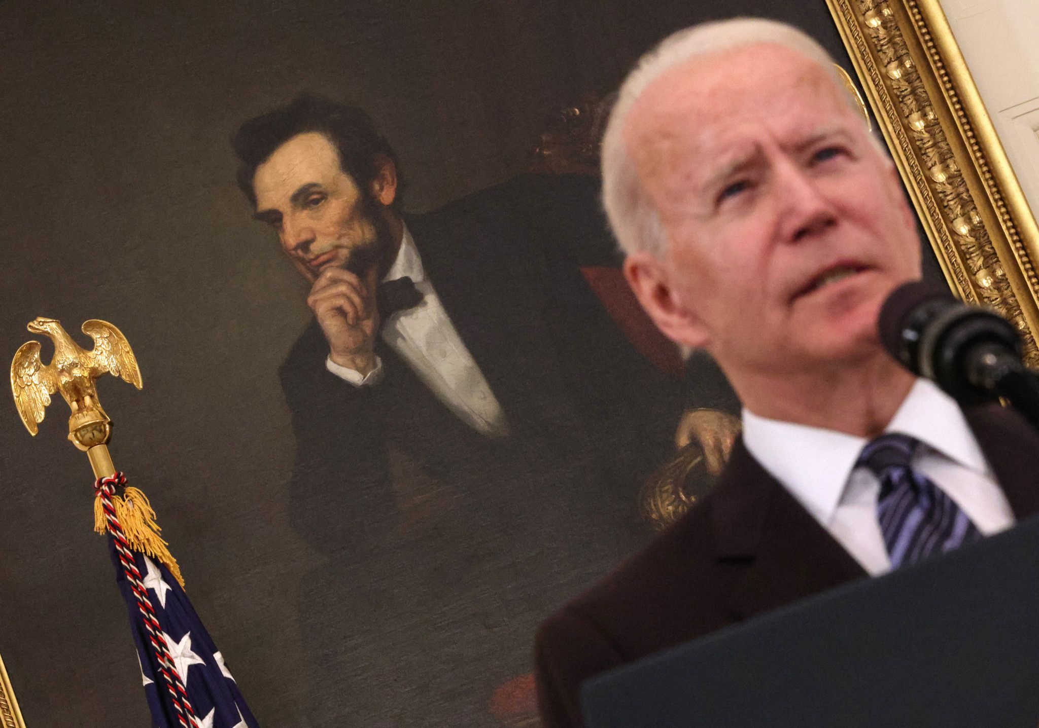 Abraham Lincoln a gracié l'un des ancêtres de Joe Biden