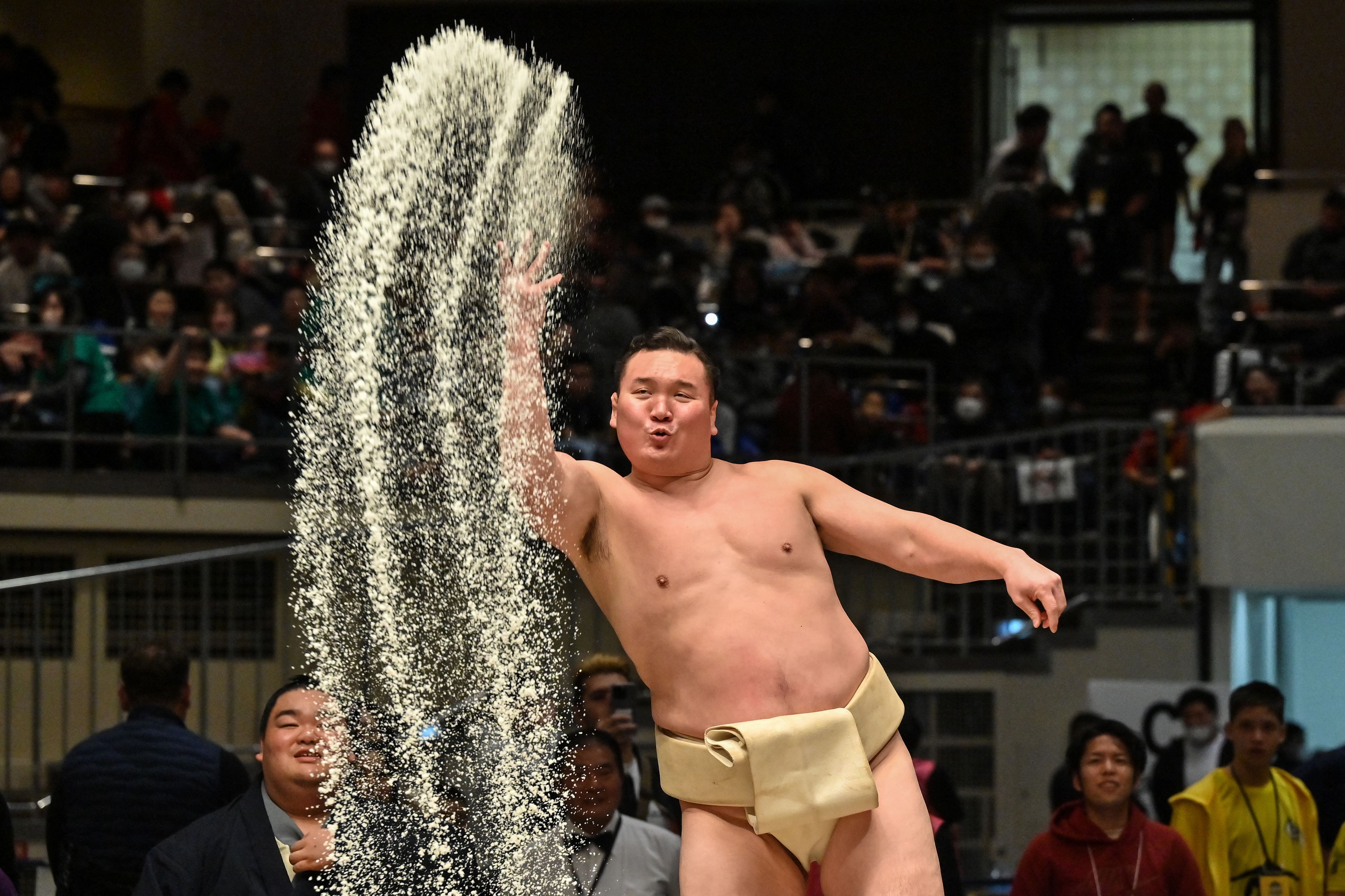 Une star du sumo sanctionnée pour une affaire de violence