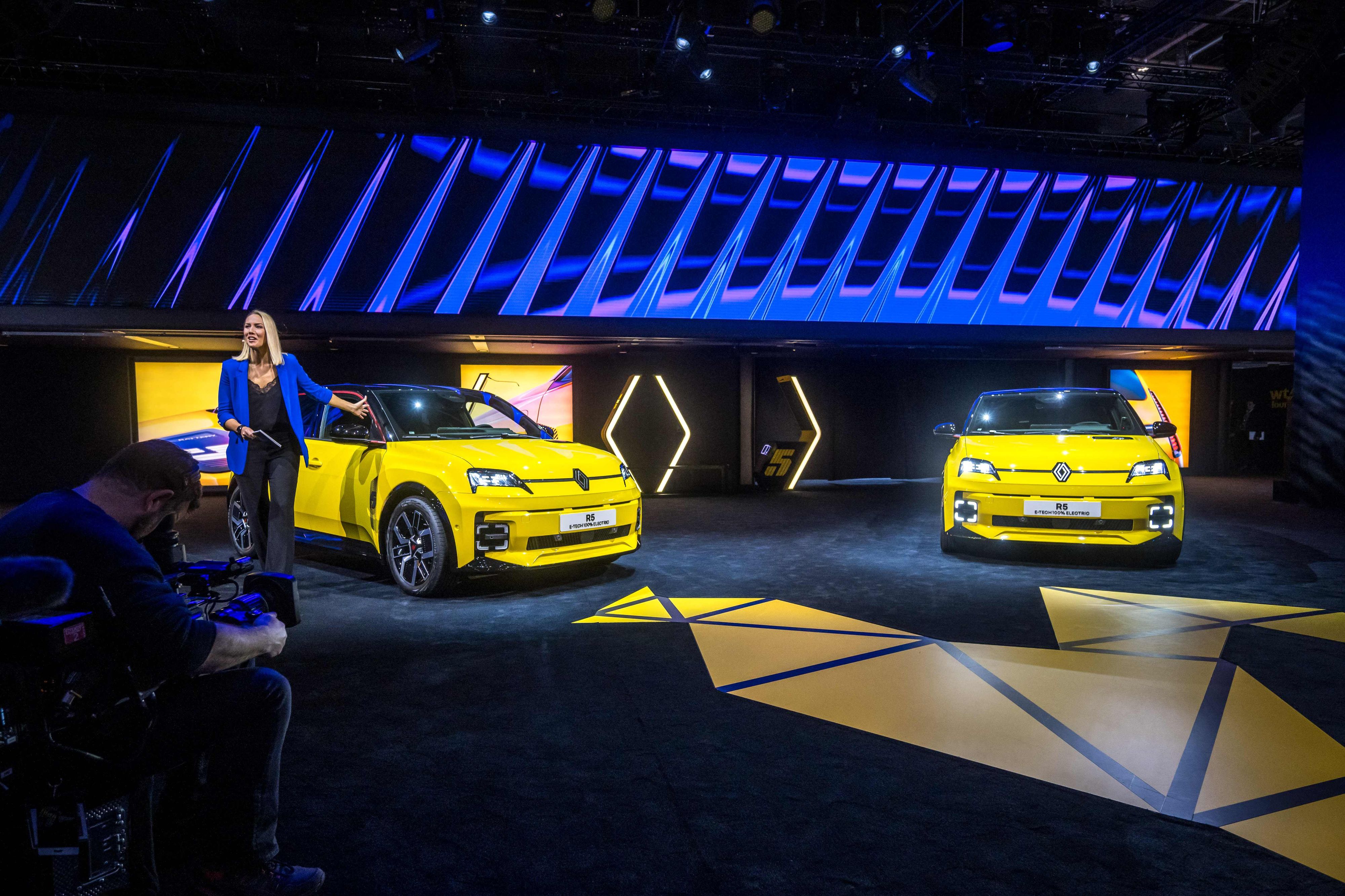 Renault présente sa R5 électrique à Genève
