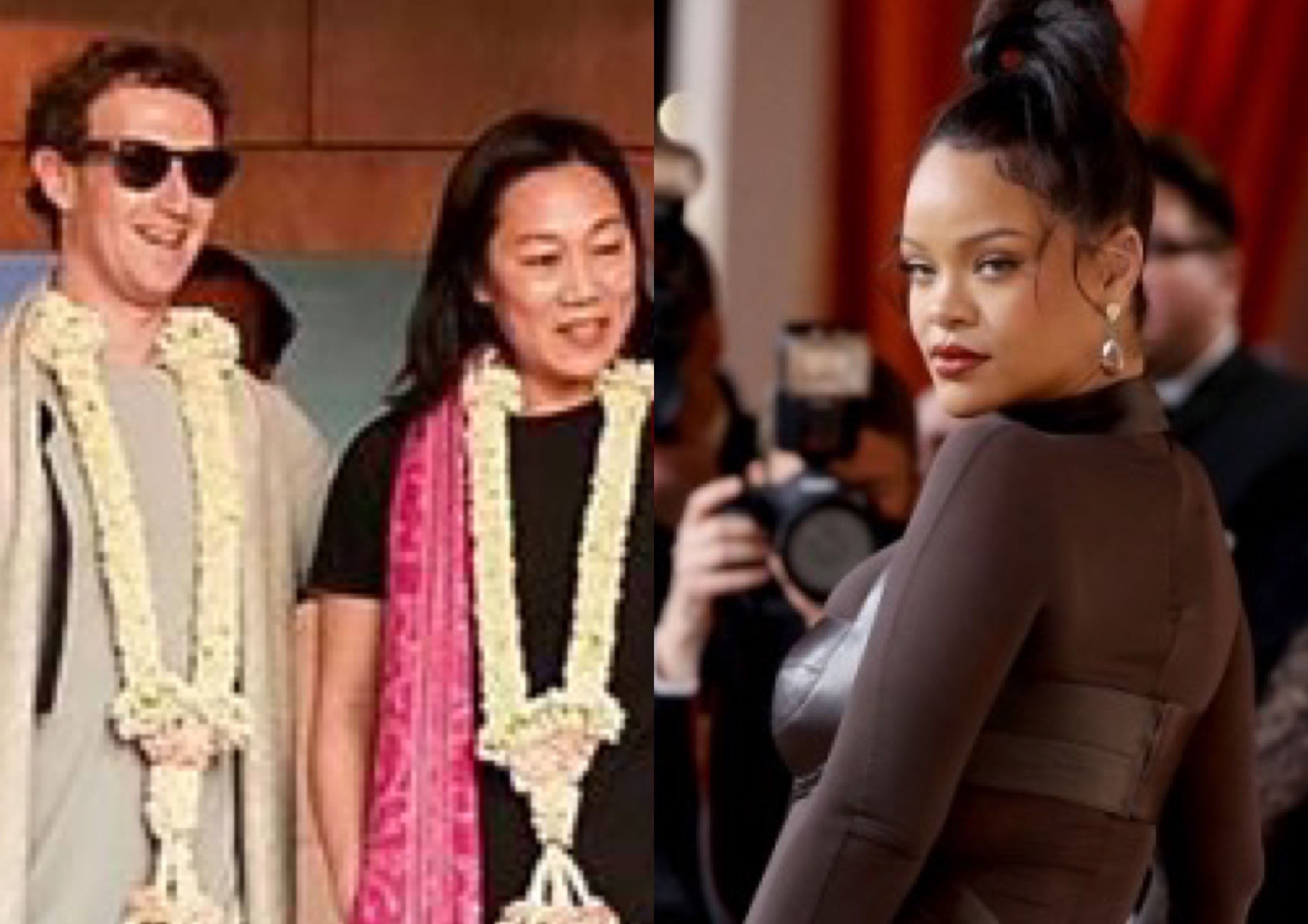 Rihanna et Zuckerberg invités aux festivités du magnat Ambani