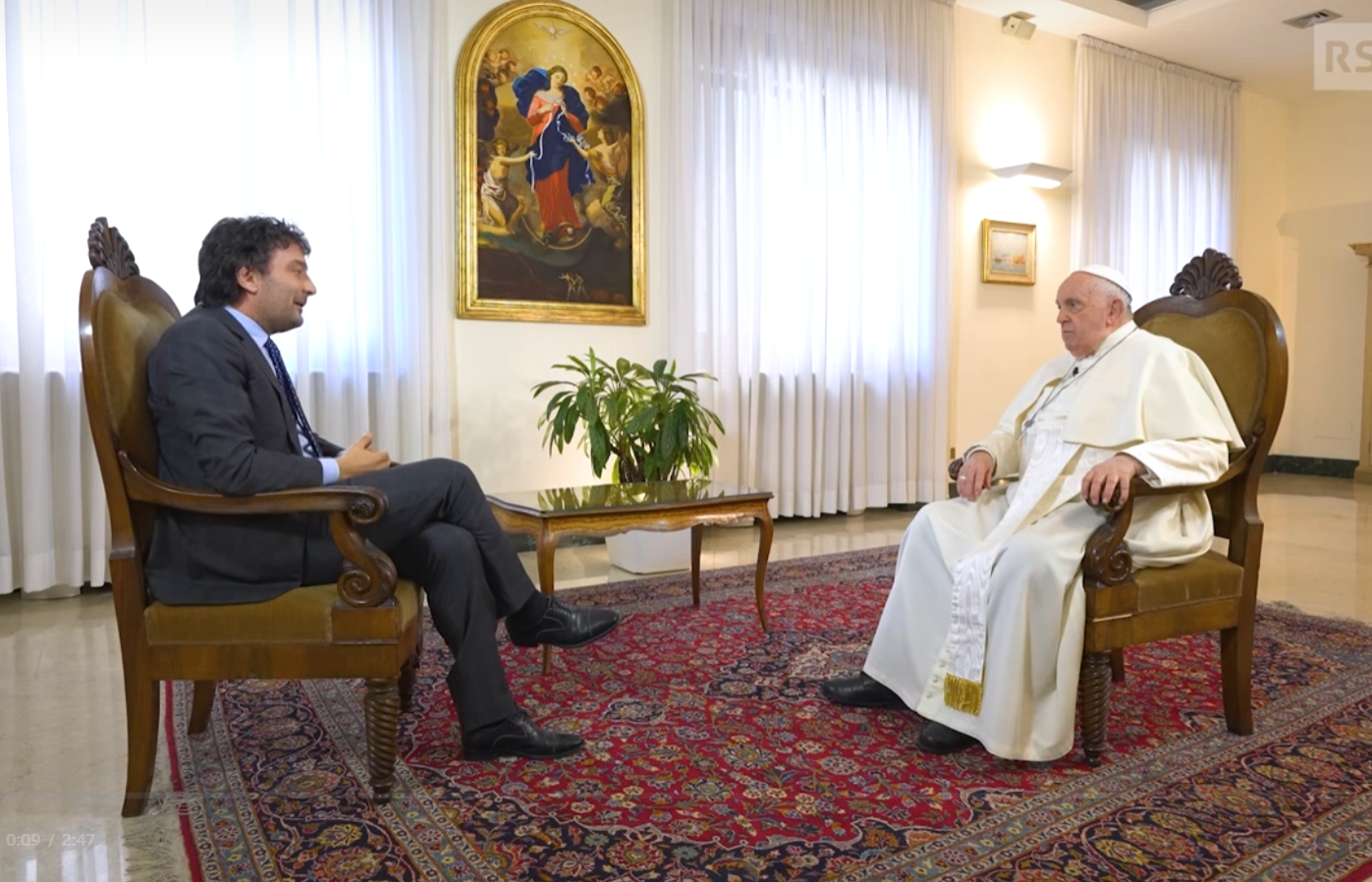 Sur la RSI, l'appel du pape à négocier avec Moscou passe mal