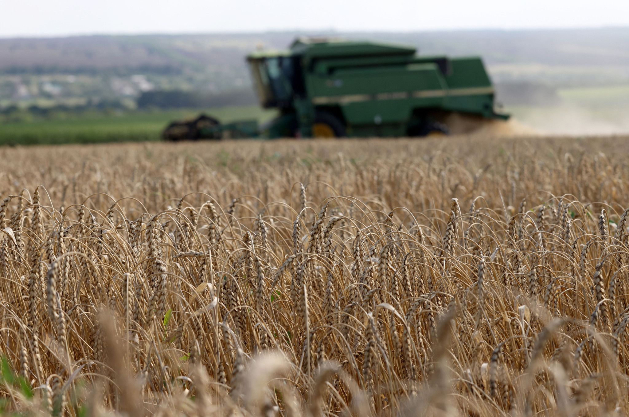 Un accord pour plafonner les importations agricoles ukrainiennes