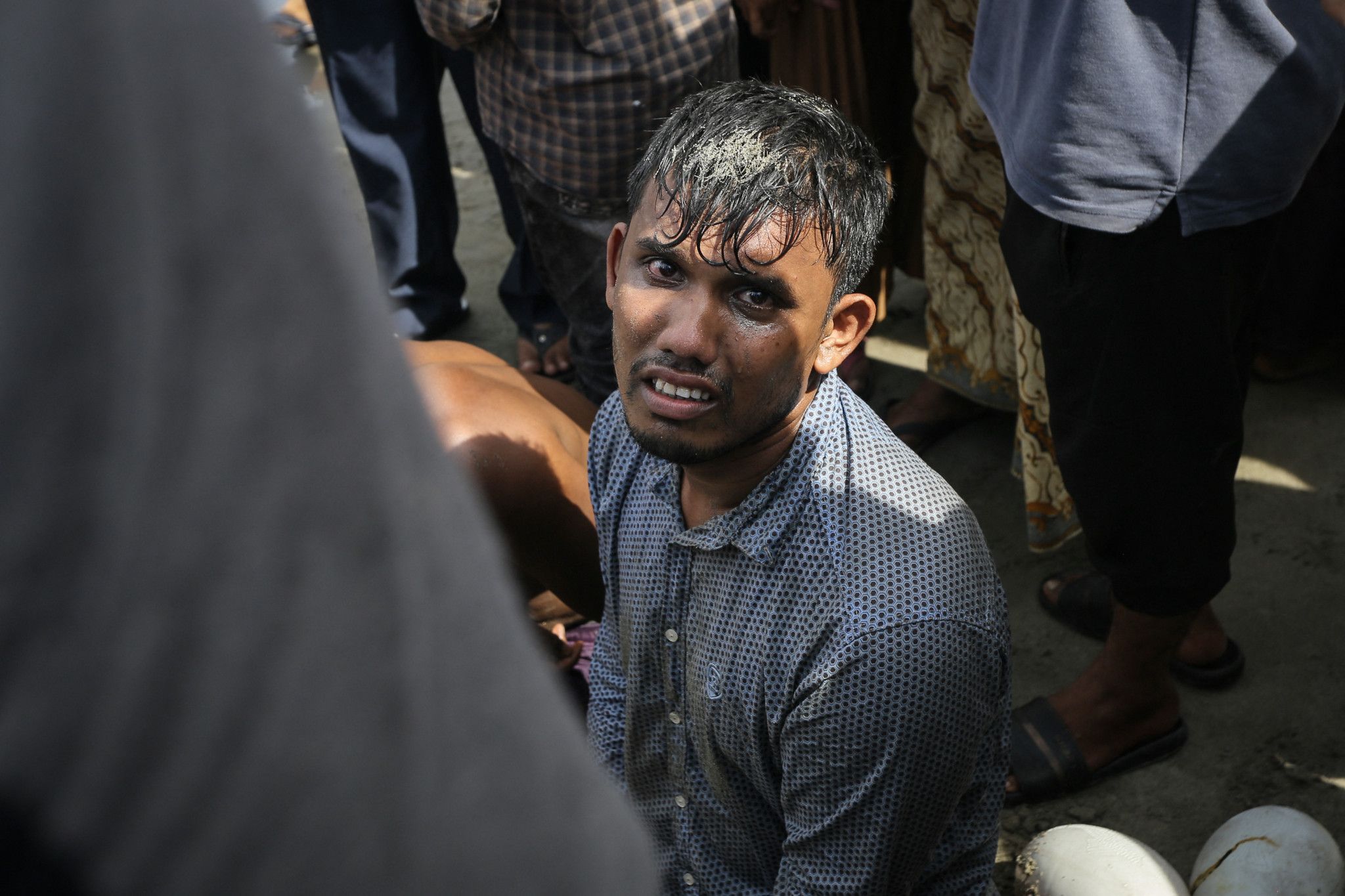 Des Rohingyas, survivants d'un naufrage, repérés en mer