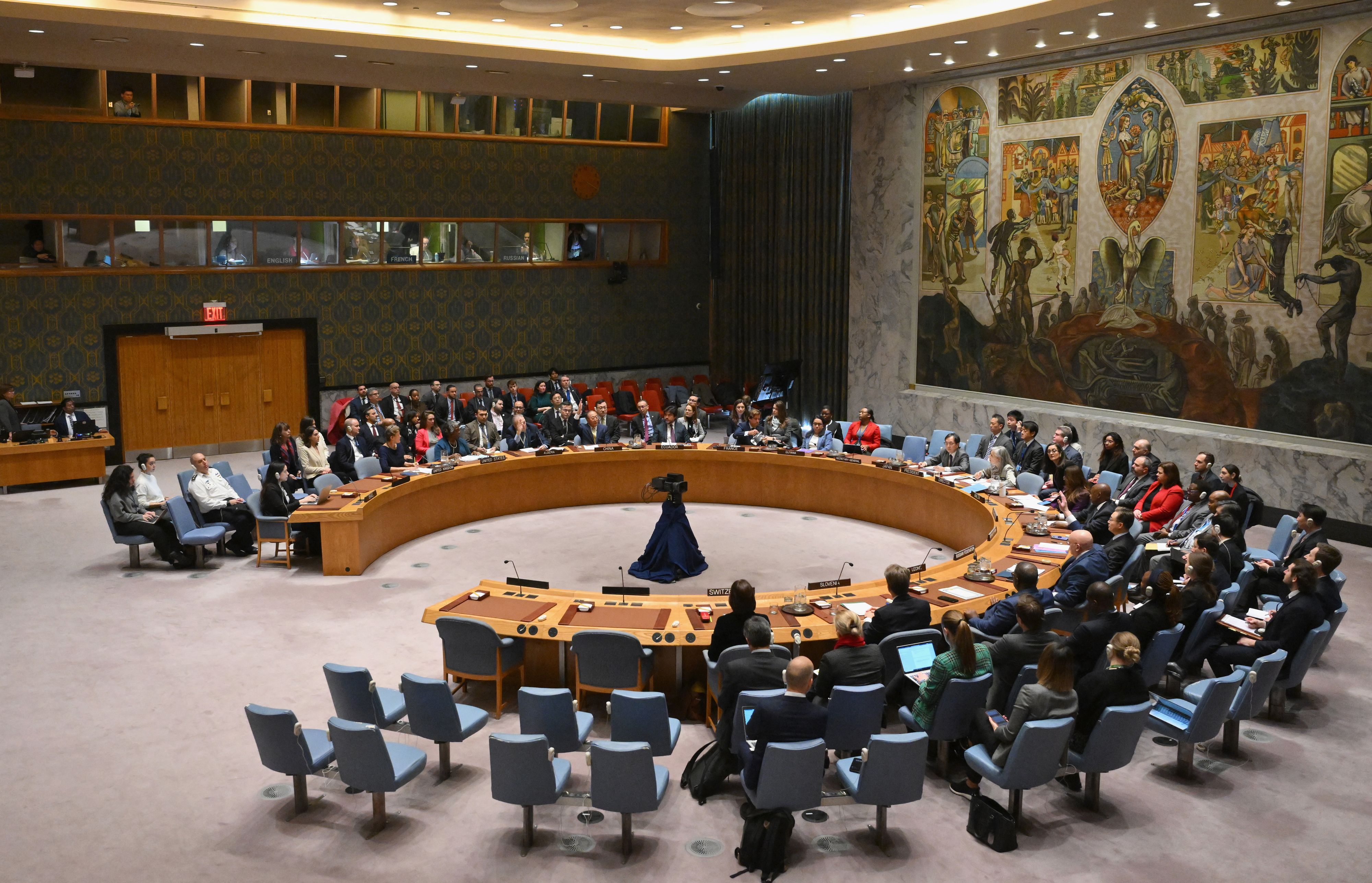 Cessez-le-feu à Gaza: vétos russe et chinois à l'ONU
