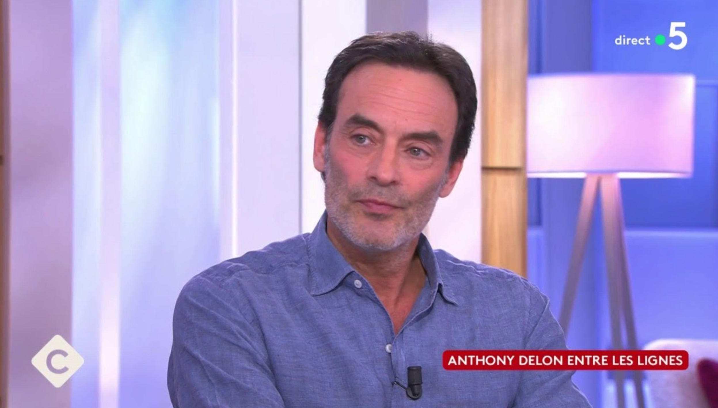Anthony Delon revient sur la polémique familiale: «Mon père s'éteindra à Douchy»
