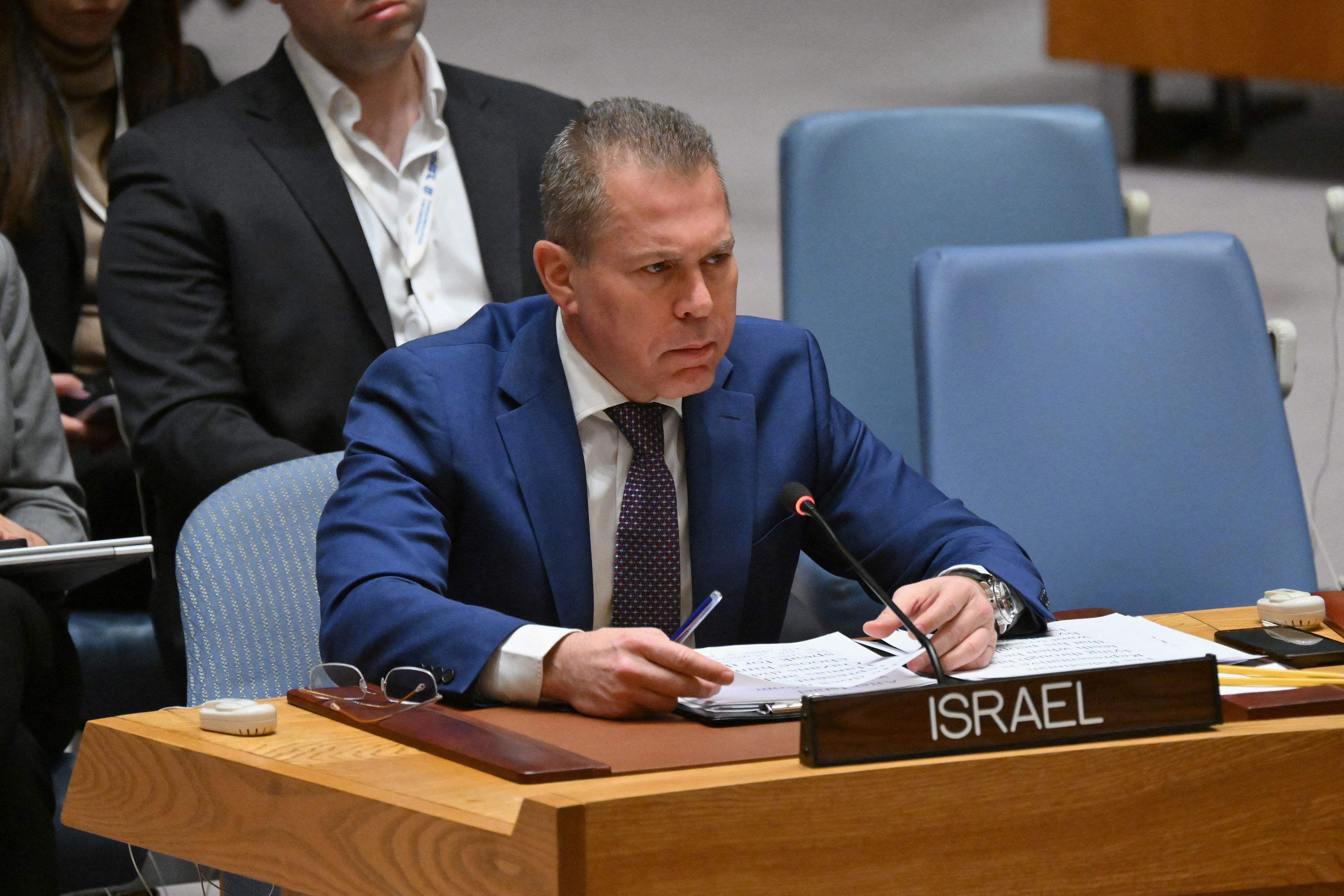 À l'ONU, Israël fustige un possible État «palestinazi»