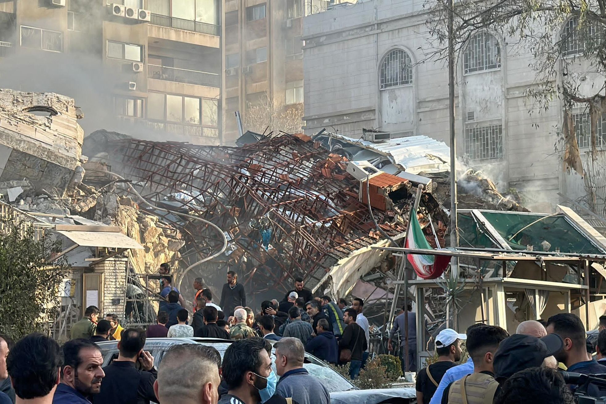 Explosion d'une voiture piégée dans le centre de Damas