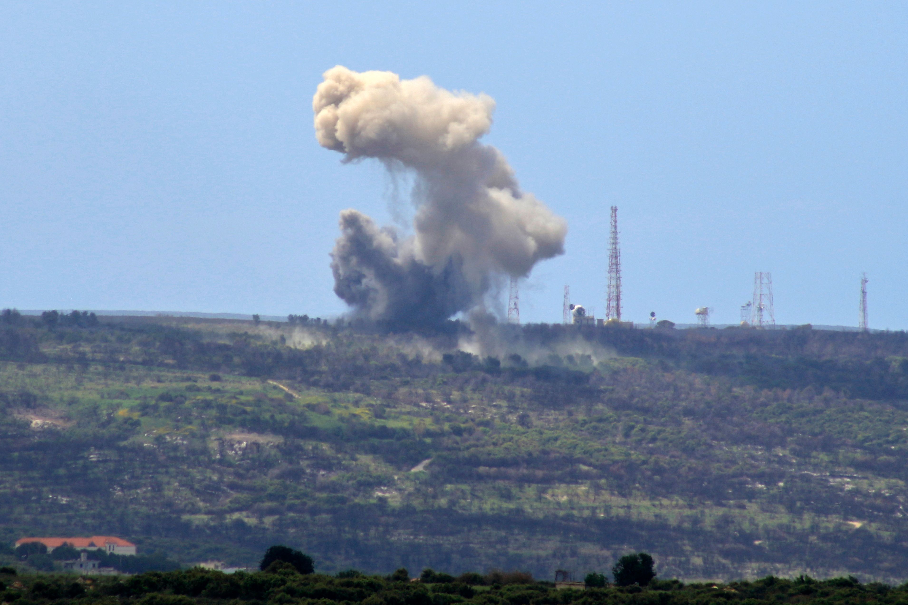 Des «dizaines» de roquettes visent des positions israéliennes