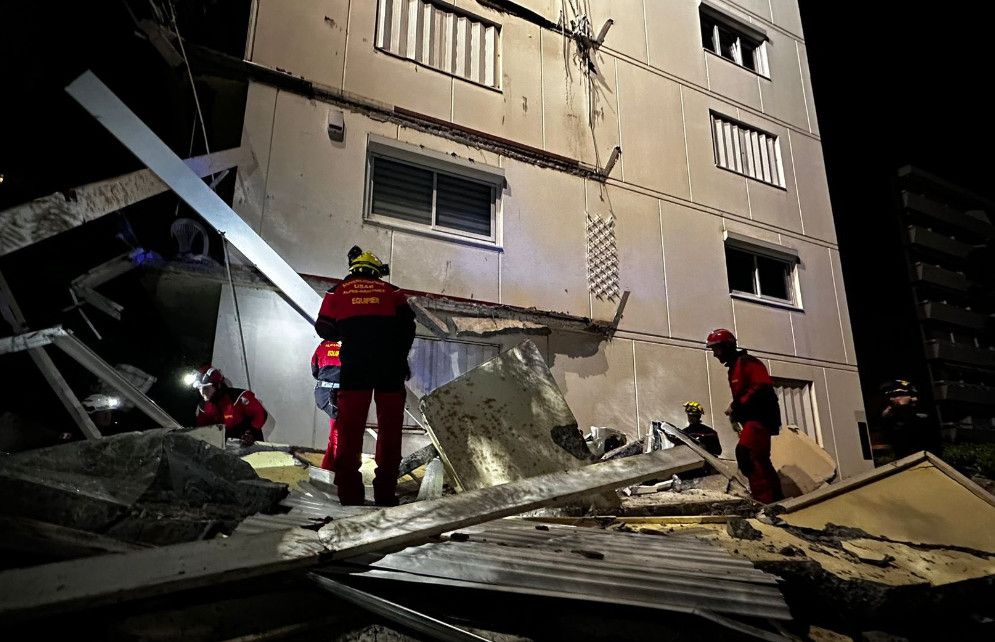 «Comme une explosion»: sept balcons s'effondrent d'un coup
