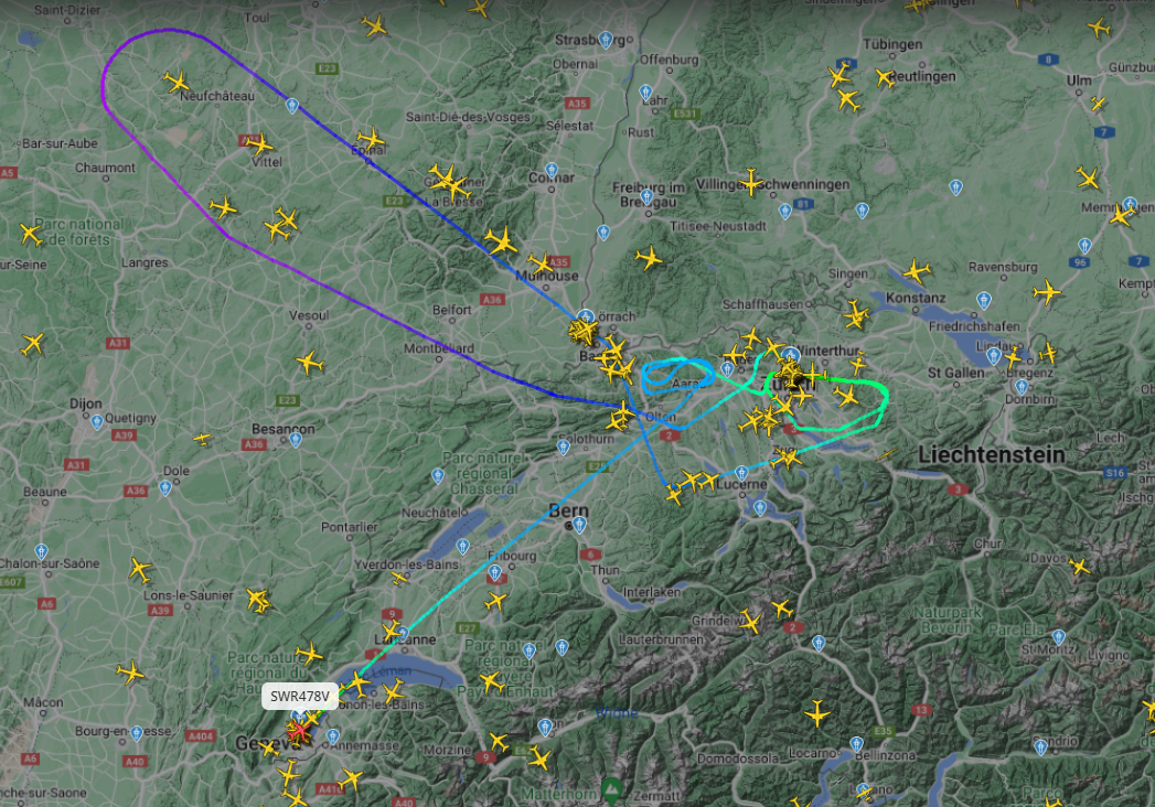 Starke Winde verhindern Landung von Swiss-Flugzeug in Zürich