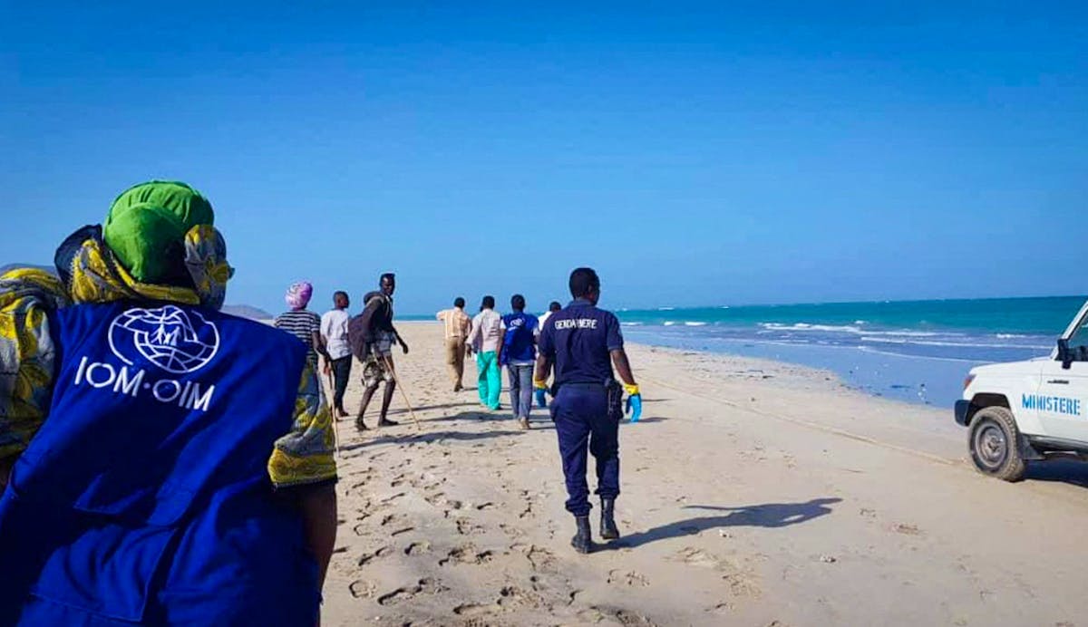 Il s’agit du deuxième naufrage rapporté par l’OIM au large de Djibouti en quelques semaines. (Image prétexte)
