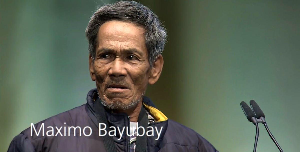 Maximo Bayubay aus den Philippinen