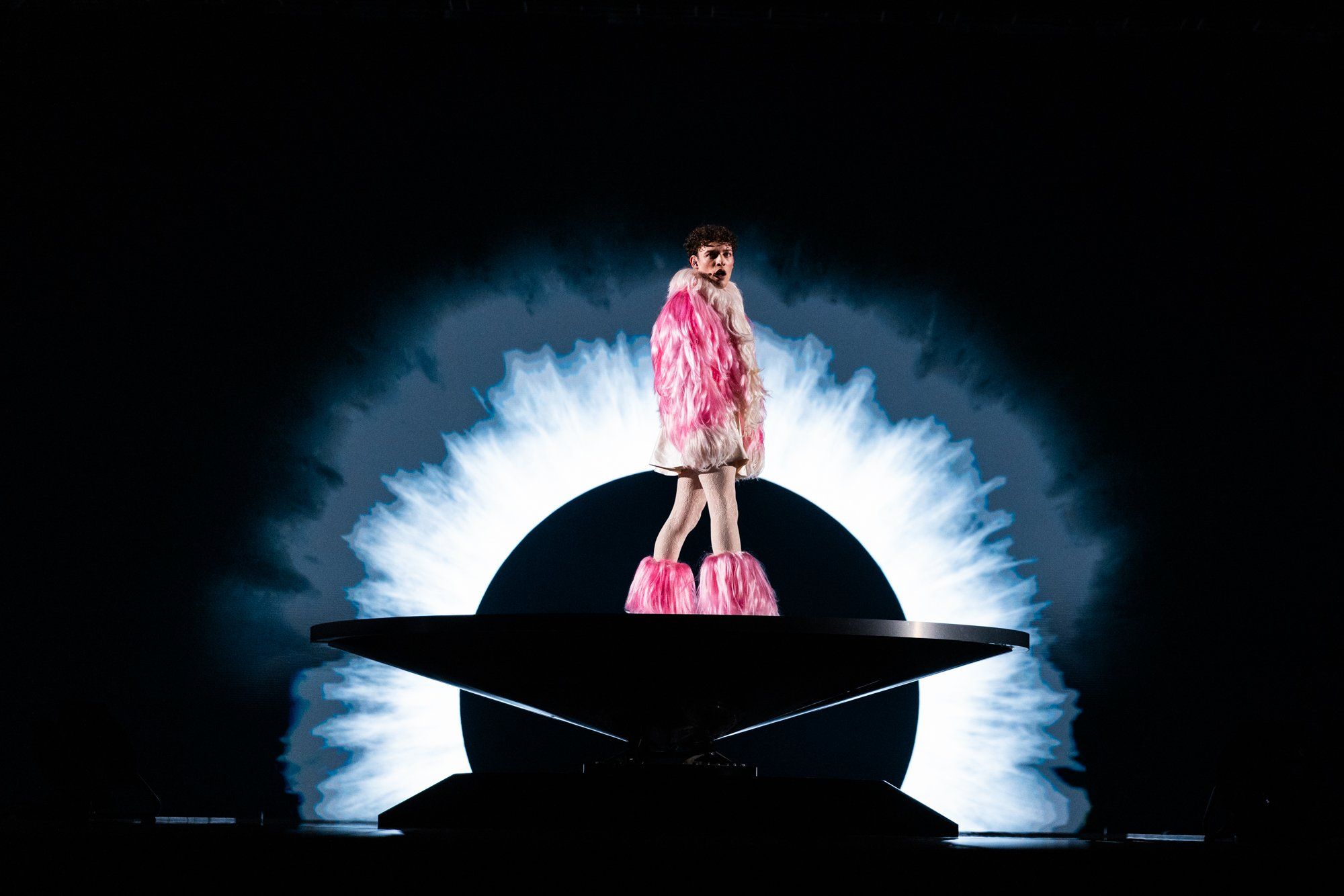 Eurovision: les images de la première répétition de Nemo à Malmö
