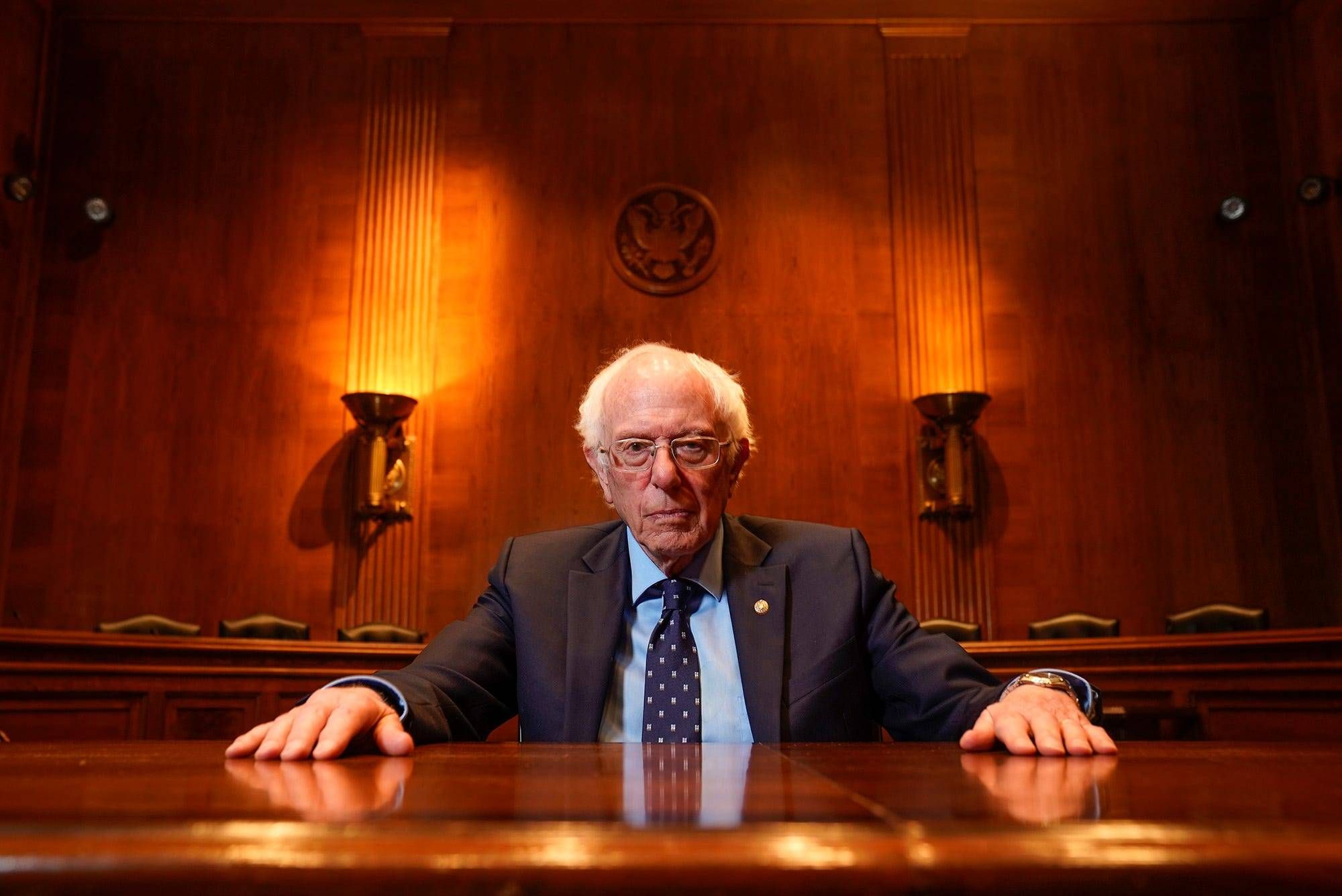 Bernie Sanders, 82 ans, candidat à sa réélection au Sénat